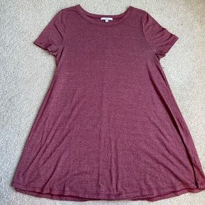 Super cute t-shirt dress!